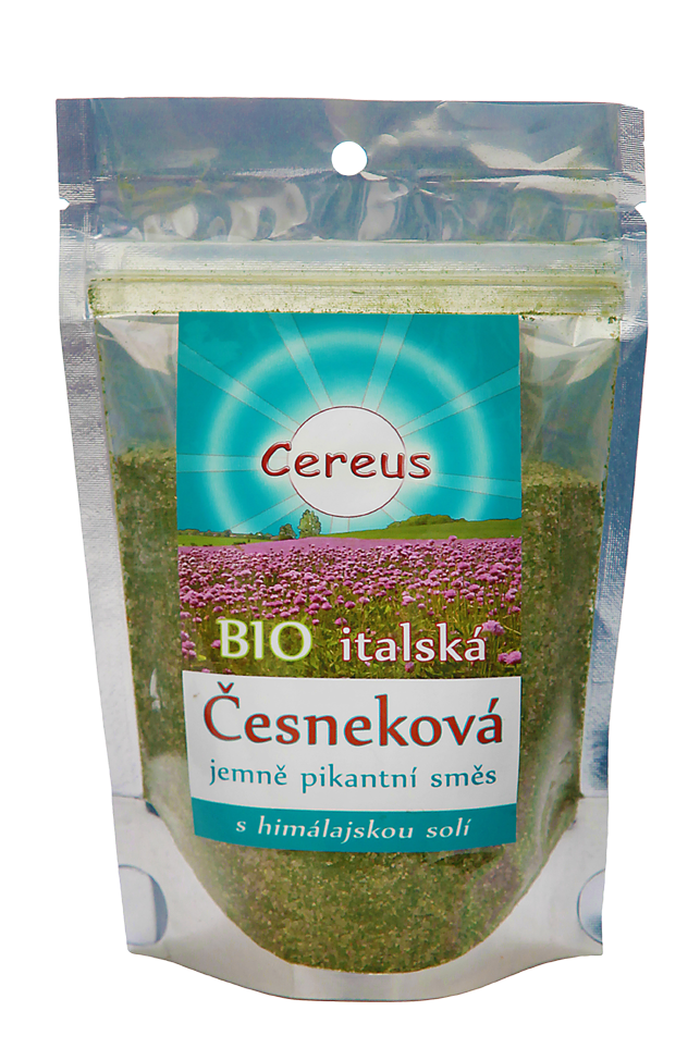 BIO italská Česneková bylinková sůl 120g Cereus 